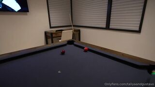 Taliyaandgustavo Pool Table Bg Pov Pussy Fucked Leaked Onlyfans Porn Video