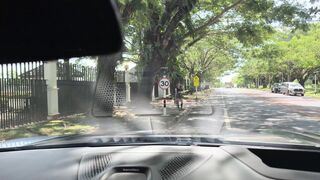 Sweetie Fox British Student Sucked Off A Stranger In Car And Rough Fucks Leaked Video