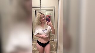 Pryceisright Mirror Selfie Nude Tits And Pussy Flashing Onlyfans Leaked Video
