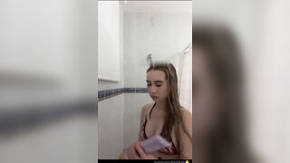 Lil Tay Taking A Shower Soaping Her Nude Tits Onlyfans Leaked Video