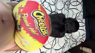 Bootyclapper187 Got Fucked In Flaming Hot Cheetos Tights By A White Boy Leaked Video