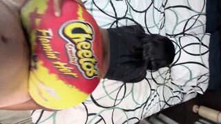 Bootyclapper187 Got Fucked In Flaming Hot Cheetos Tights By A White Boy Leaked Video