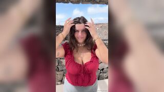Millachats Outdoor Striping Off Top Playing Her Big Nude Tits Leaked Onlyfans Video