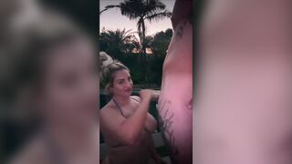 Haleighcox Sucking Off A Cock In Livestream Leaked Porn Video