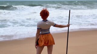 Sweetie Fox Nami From One Piece Deep Sucks And Fucks Till Creampie