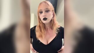 Brynnwoods Aka Valkyrie Brynn Dropping Her Big Goth Tits Out Leaked Video
