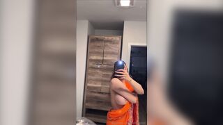 Divaflawless 200$ Nude Tits Dropped Out From Red Saree onlyfans Leaked Porn Video