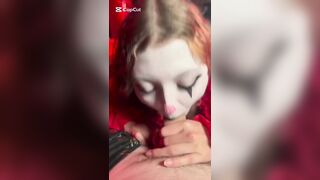 Crazyekitten AKA Craziekitty Clown Bj And Rides That Big Cock Leaked Sextape