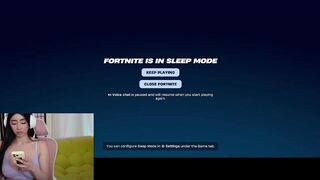 Violet Myers Playing Fortnite With Her Big Tits Out Leak Livestream