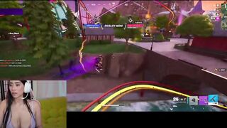 Violet Myers Playing Fortnite With Her Big Tits Out Leak Livestream