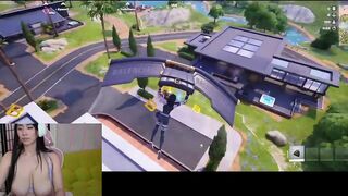 Violet Myers Playing Fortnite With Her Big Tits Out Leak Livestream