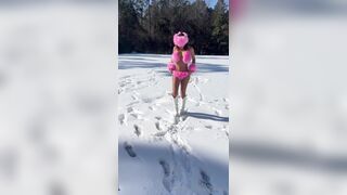 Veronica Perasso Outdoor Snow Blowjob Leak Onlyfans