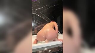 Mila Ruby Rides Dildo In Bathtub Making Her Pussy Drips Cum Onlyfans Leak Video