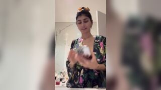 Mia Khalifa Latest Taking A Shower With Nude Boobs Out Leaked Onlyfans