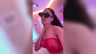 Divaflawless Nude in a sexy see through fishnet short Onlyfans