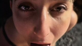 Christina Khalil Short Clip Of Sucking Dick Tip And Cum In Mouth Leak