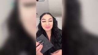 Gemini TikTok Live Streamer Pink Nip Boob Slipped While Doing Makeup