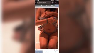 Lucky Rajor Slips Her Nip While Stripping Ppv