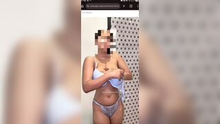 Lucky Rajor Shower Strips Teasing Nude Boobs Leak