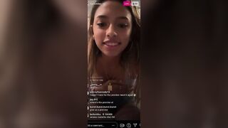 Belladdiaz Flashed Tits And Got Mistakenly Slips Nips On Instagram Live