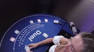 Bonnie Blue POV Of Spongebob On Duel Casino Fuck