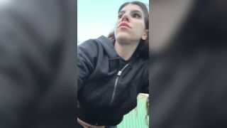 Suchagoodgirl Outdoor Pissing In A Parking Lot Fansly