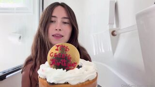 Cece Rose Birthday Titty Fuck And Cake Smash With Boob Onlyfans
