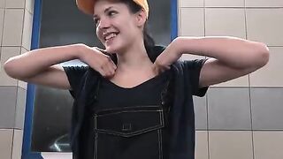 Anie Darling Carwash Beauty Fucked For Money