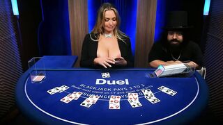 Mia Malkova Nude Boobs Out On Duel Casino With Leprechauns