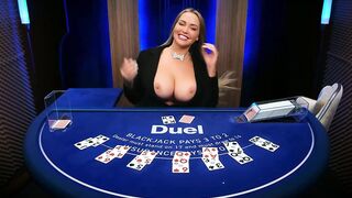 Mia Malkova Nude Boobs Out On Duel Casino With Leprechauns