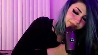 Studygreed AKA Fascist.eth Milking Her Nipples And Showing Pussy On A Live