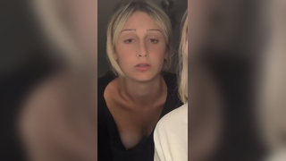 teenwolffanforever123 TikTok live tit and nipple slip from amateur friend