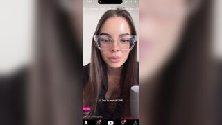GretaP TikTok live tits and nipple slip exposed