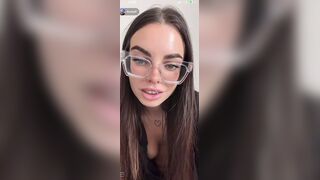 GretaP TikTok live tits and nipple slip exposed