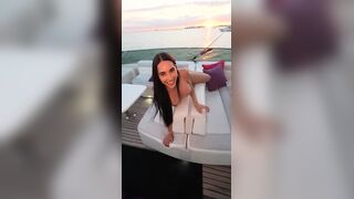 Izzy Green Fucked Outdoor Watching Sunset
