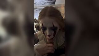 Paleseafoam AKA Pseafoam Pennywise Sucking Soul Out Of Cock Onlyfans