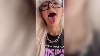 Eva Elfie Rides Her Stepbrother On The Sofa