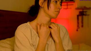 AdriaAfterDark Gives A Blowjob After A Movie Date