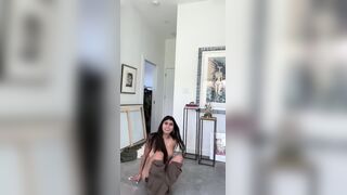Mia Khalifa Models Sexy Lingerie And Costumes