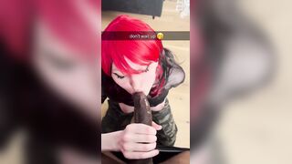 Little_emo_kitten Cuckold BBC Eating And Grinds On It