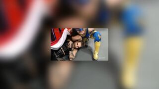 Rhea Ripley WWE Goth Got Nude Nipples Slip On Ring Leak