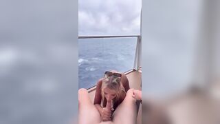 Lily Lanes Takes A Hard Fucking During A Cruise And Goes Ass To Mouth