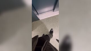 SwedishCouplee Fucks Discreetly In A Moving Elevator