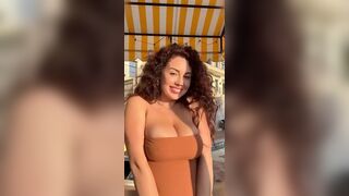 Cristiana Love Shows Off Her Curves Sunbathing Nude
