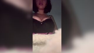 Bobtina AKA Crissi Licking Own Big Nude Tits Onlyfans