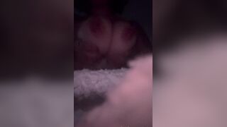 Bobtina AKA Crissi Licking Own Big Nude Tits Onlyfans