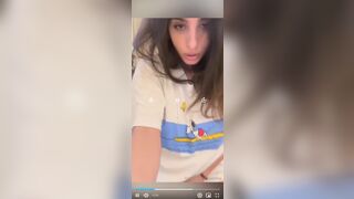 Bufalika Rubbing Her Pussy In Pillow With Her Tits Out Leaked Onlyfans Porn