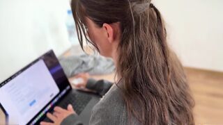 Julia Fit Gets Rough Anal In The Office From Her Boss