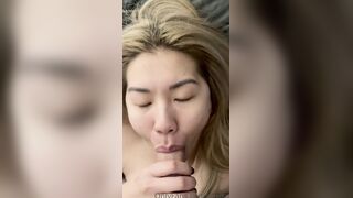 Cindy Zheng AKA Cindyzg Miking White Cock In Mouth Onlyfans