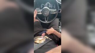 Brenda Castro Sucks Cock In A Moving Car